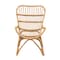 Baxton Studio Earvin Modern Bohemian Natural Brown Rattan Armchair 224-12707-ZORO - alternate 8